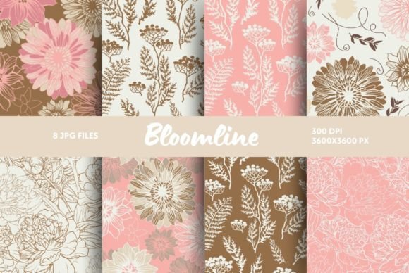 Bloomline Backgrounds: A Breath of Fresh Air for Your Creative Projects
