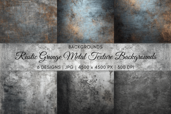 Industrial Warmth: Using Rustic Grunge Metal Textures