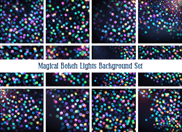 Magical Bokeh Lights Backgrounds: Elevate Your Creative Work