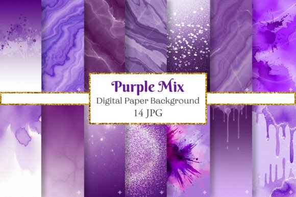 Purple Backgrounds Mix: A Designer's Palette for Creative Projects