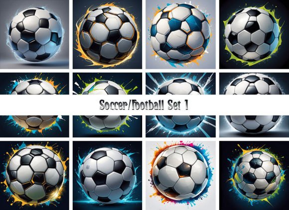 Score Big in Your Projects with Football Soccer Ball Backgrounds