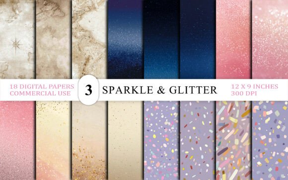 Sparkle & Glitter Backgrounds: Your Go-To for Digital Magic