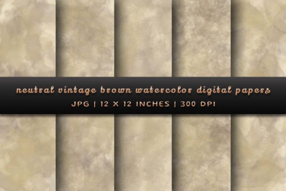 Timeless Elegance: Using Neutral Vintage Brown Backgrounds