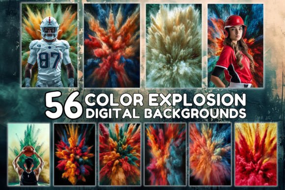 Transform Photos with Photoshop Explosion Backdrops